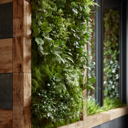 AI Generated biophilic design picture